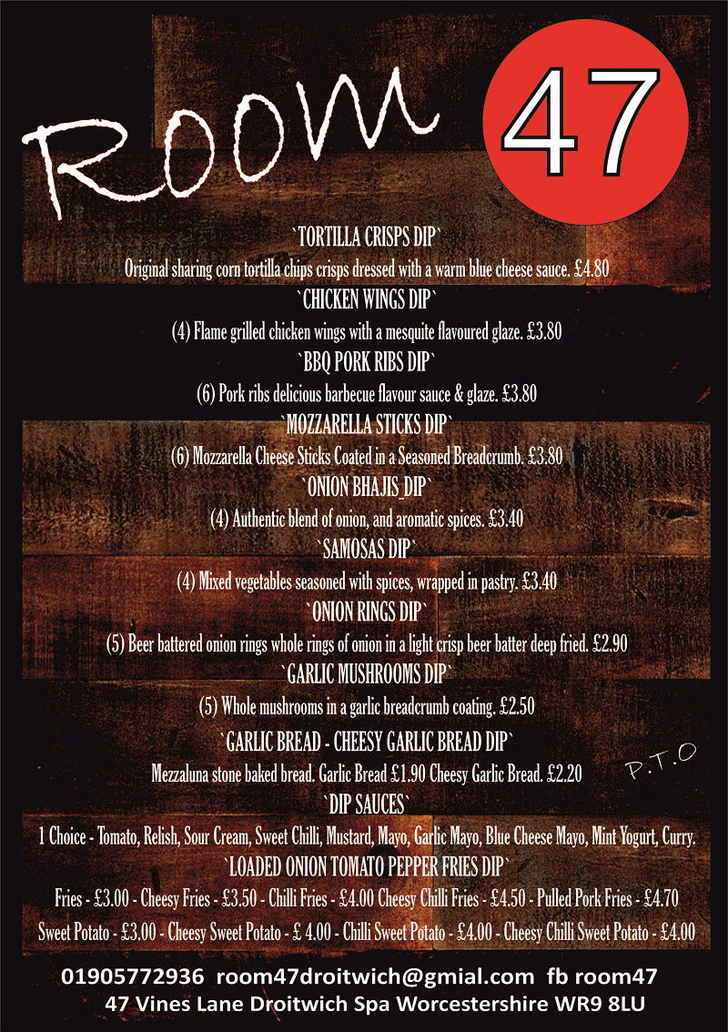 Places to eat Droitwich 