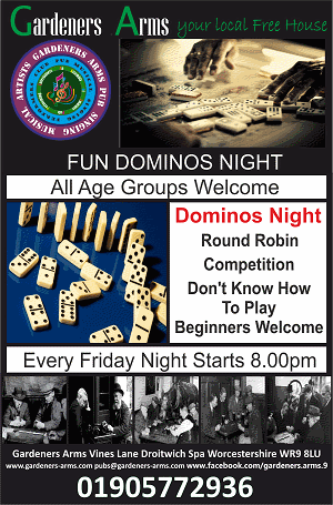 Gardeners Arms Droitwich Pubs Restaurants in Droitwich Worcester Midlands M5